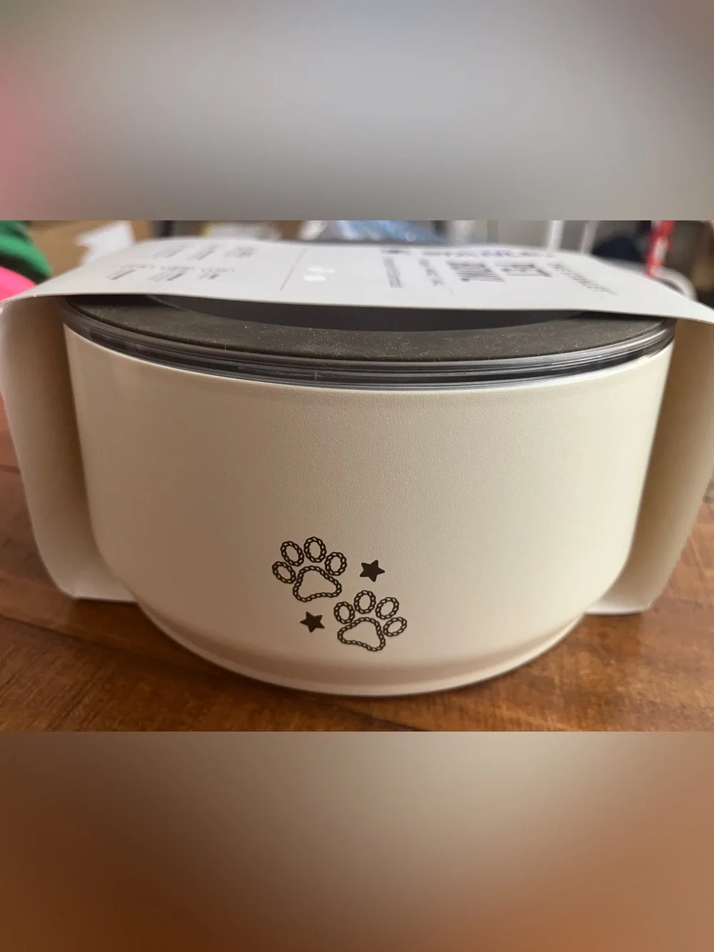 NWT Stanley 6 Cup Cream Western Travel Pet Bowl Stainless Steel